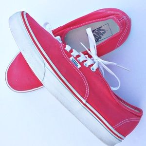 Red Vans